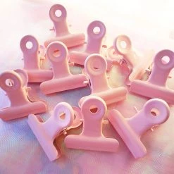 Juwas NEW ARRIVAL Pink Clips (10pcs/set)