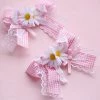 -Juwas Kawaii Lolita Ribbon Lace Hair Clip NEW ARRIVAL