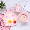 Juwas.com Online Store Cute Pink Rabbit Dinnerware NEW ARRIVAL