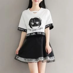 Juwas “The Quiet Girl” Skater Skirt