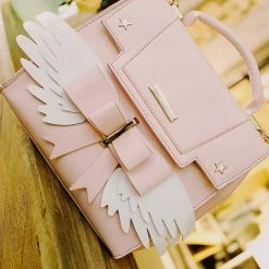Juwas.com Online Store NEW ARRIVAL Kawaii Cardcaptor Sakura Angel Wings Handbag/Shoulder Bag