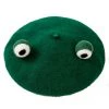Juwas Funny Frog Handmade Wool Hat