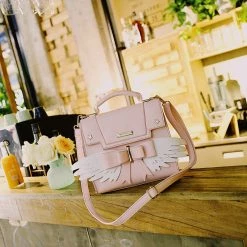 Juwas.com Online Store NEW ARRIVAL Kawaii Cardcaptor Sakura Angel Wings Handbag/Shoulder Bag