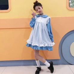 Juwas.com Online Store Kawaii Lolita Fashion Lace Edge Lotus Collor