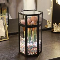 Juwas Makeup Brush Storage Box 18 Juwas Makeup Brush Storage Box