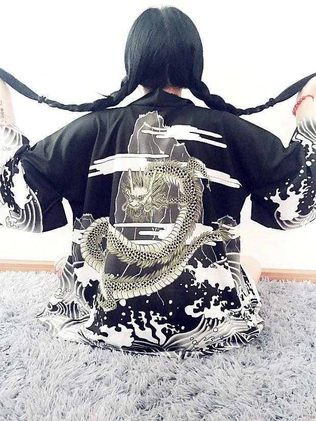 Juwas.com Online Store CLOTHING Japanese Harajuku Retro Dragon Kimono Bathrobe 5 Juwas.com Online Store CLOTHING Japanese Harajuku Retro Dragon Kimono Bathrobe