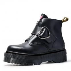 Juwas Sweet Heart High Platform Ankle Boots NEW ARRIVAL