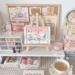 Juwas NEW ARRIVAL Laptop Wooden Shelf Rack