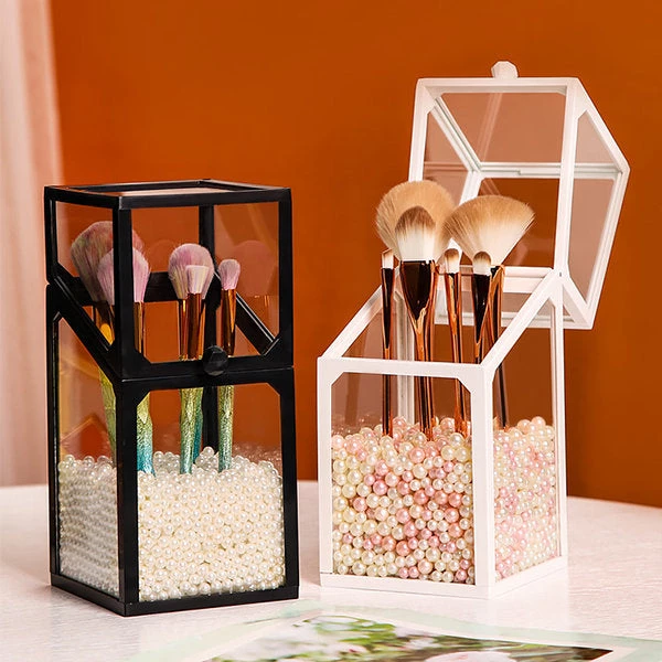 Juwas Makeup Brush Storage Box 3 Juwas Makeup Brush Storage Box