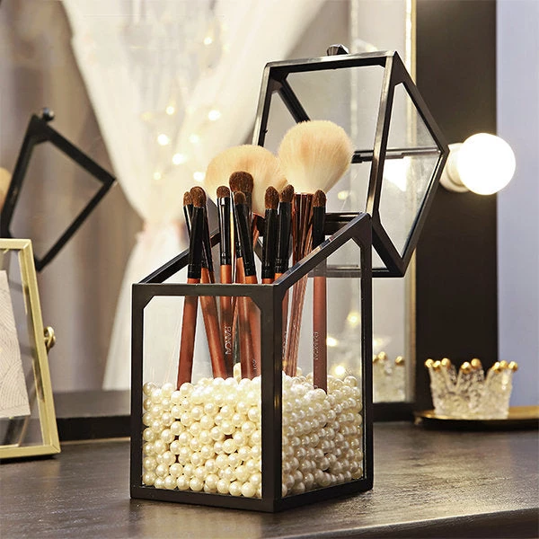 Juwas Makeup Brush Storage Box 14 Juwas Makeup Brush Storage Box