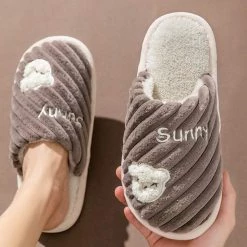 Juwas Shoes Fuzzy Warm Bear Slipper 20 Juwas Shoes Fuzzy Warm Bear Slipper