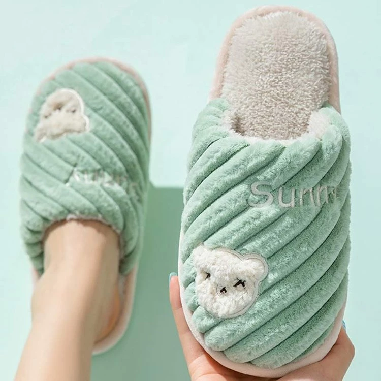 Juwas Shoes Fuzzy Warm Bear Slipper 12 Juwas Shoes Fuzzy Warm Bear Slipper