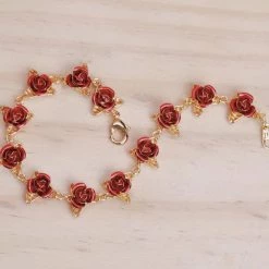 Juwas.com Online Store NEW ARRIVAL A Dozen Roses Bracelet
