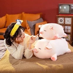 Juwas ACCESSORIES Cute Pig Plush Animal Stuffed Plushies Toys