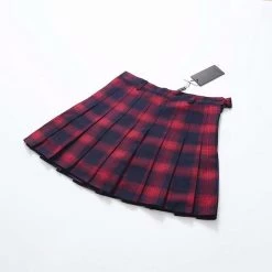 Juwas.com Online Store NEW ARRIVAL Gothic Punk Harajuku Pleated Skirt