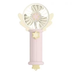 Juwas Cute Handheld Angel Fan