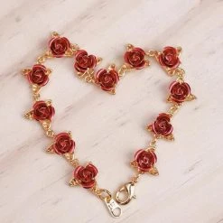 Juwas.com Online Store NEW ARRIVAL A Dozen Roses Bracelet