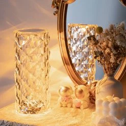 Juwas Classy Crystal Fairy Light Night Lamp