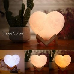 Juwas Glowing Heart Light