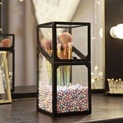 Juwas Makeup Brush Storage Box 16 Juwas Makeup Brush Storage Box